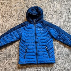❄️Columbia Kids Two-Tone Blue Puffer Jacket Size L